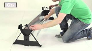 STIGA Action Roller Indoor Table Tennis Table Assembly  Aussie Table Tennis [upl. by Salchunas]