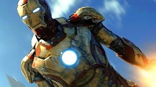 Iron Man Plane Rescue Scene  Iron Man 3 2013 Movie CLIP HD [upl. by Dearman]