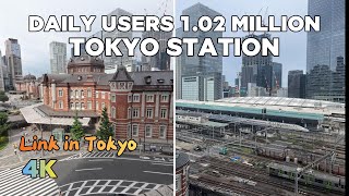 Daily users 102 million Tokyo station is a Landmark and iconic transportation hub in Japan [upl. by Primavera]