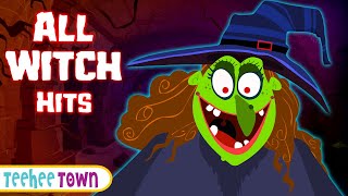 ALL WITCH HITS Haunted Adventures Halloween Song  Spooky Scary Skeleton Songs For Kids Teehee Town [upl. by Keisling]