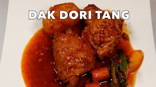 Dak Dori Tang Recipe  Braised Spicy Chicken  Traditional Korean Dish [upl. by Orme]