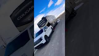 Ford Lightning Towing A 40FT Fifth Wheel [upl. by Iliam]