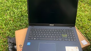 Laptop Asus Vivobook L510MA Slim bezel SSD 128 GB Unboxing [upl. by Whang]