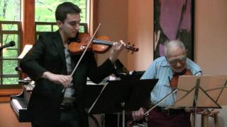 LeClairs Violin Sonata No1 in G major [upl. by Larochelle]