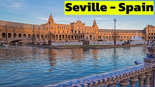 Top 5 Must Visit Places in Seville  Spain [upl. by Yevol]