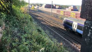 5Q01 170396 Kilmarnock Bonnyton depotHaymarket Depot passing Elderslie 21024 [upl. by Milicent146]