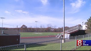 Wolcott High School football team vandalizes locker room [upl. by Lindsay]