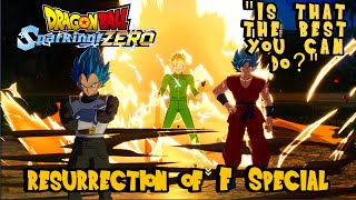 I’m Just Warming Up DP Ranked Battle  Resurrection of F Special  Dragon Ball Sparking Zero [upl. by Moyra986]