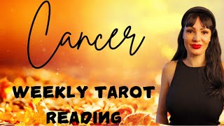 CANCER Dont give up on them❤️❤️❤️ weekly tarot reading [upl. by Ahselak]