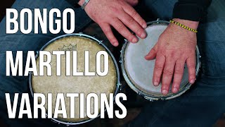 Bongo Drums Martillo Variations [upl. by Gnirol665]