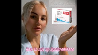 Hyaluronidase  How To Reconstitute [upl. by Crescentia391]