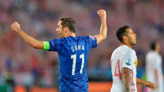 Darijo Srna THE ETERNAL CAPTAIN  Goals and skills [upl. by Eigla181]