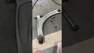 Seized Control Arm Bolt Removal [upl. by Rodnas]