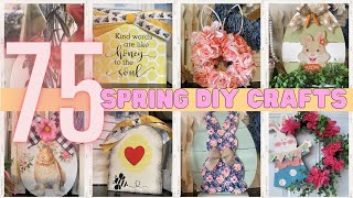 75 Absolutely Stunning Spring DIY Crafts [upl. by Lundeen]