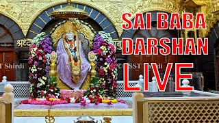 Live Shirdi Sai Baba Temple  21 January 2024 [upl. by Edmee760]