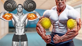 6 Dumbbell Exercises to Get Huge Biceps Fast [upl. by Ocirled]