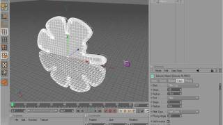 Cinema 4D Basics 14  NURBS Extrude and Lathe [upl. by Noirred]