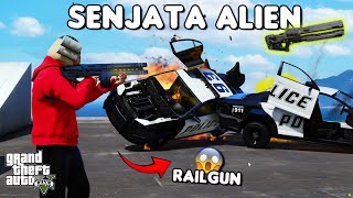 SENJATA ALIEN RAILGUN  GTA 5 ROLEPLAY [upl. by Audley390]