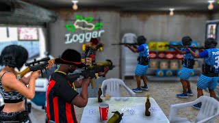 GTA VI VIDA DO CRIME  JD BOLADO PULOU NOS TCP PARA DA BAQUE ✌️🚩 TROPA DO MAIS NOVO  EP100 [upl. by Eisdnyl]