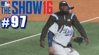 RUNNING THROUGH AN UMPIRE  MLB The Show 16  Road to the Show 97 [upl. by Loriner]