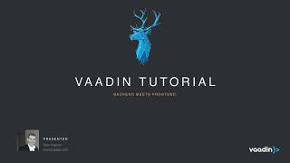 german  Vaadin  Backend Meets Frontend  001 [upl. by Nnazil]