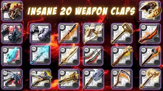 INSANE 20 WEAPON CLAPS  Albion Online ZvZ Montage 36 [upl. by Miharbi884]