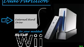 Dual Partitioning a hard drive for your Nintendo Wii [upl. by Milks]