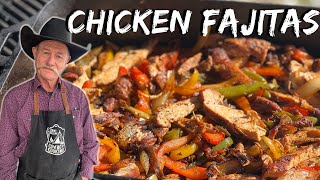 Be a Grill Master SIZZLING Chicken Fajitas [upl. by Nairrot286]