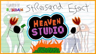 The Streisand Effect quotGarten of BanBan songquot  Rhythm Heaven Studio remix [upl. by German51]