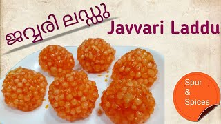 ജവ്വരി ലഡ്ഡു  Javvari Laddo  Sabudana laddo  Spur and spices [upl. by Llehsyt]