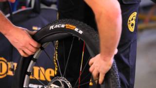 Continental  Tubeless Ready  Repairing a flat tire [upl. by Werra726]