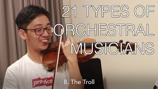 21 Types of Orchestral Players [upl. by Martineau797]