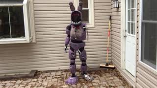 3Dprinted Bonnie Costume Five Nights at Freddy’s [upl. by Hgielrac]