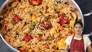 10 நிமிடத்தில் சிக்கன் பிரைடு ரைஸ் 👌  Roadside Chicken Fried Rice Recipe in Tamil  CHICKEN RICE [upl. by Feirahs665]