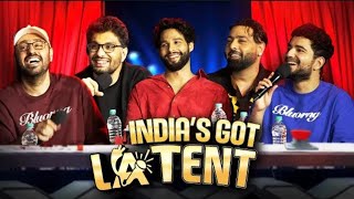 INDIA’S GOT LATENT Bonus EP 2 ft badshah Siddhant chaturvedi  Samay Raina only member Episode [upl. by Kilar]