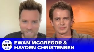 Ewan McGregor amp Hayden Christensen Faced Difficulties With Early Star Wars Fame  SiriusXM [upl. by Mit]