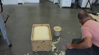 Making PU Polyurethane foam [upl. by Eynahpets]