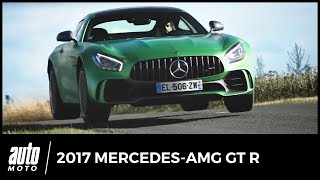 Essai MercedesAMG GT R  la gomme le goût [upl. by Ajtak]