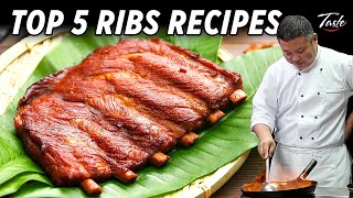 FallOffTheBone  TOP 5 Ribs Recipes From Master Chef John [upl. by Gideon]