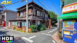 Japan  Tokyo Suburbs Walking around Yotsugi • 4K HDR [upl. by Yentiw]