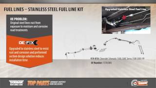 Highlighted Part Fuel Lines for Select Chevy amp GMC Truck Models [upl. by Grose]