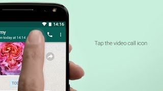 How to Make Video Calls  WhatsApp [upl. by Toole]