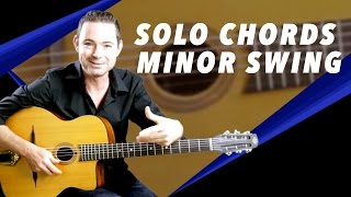 Minor Swing  Soloing With Chords  Gypsy Jazz Guitar Secrets [upl. by Erised]