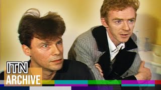 quotIt wont stop us singingquot  The Pogues Interview on Being Banned From Radio 1988 [upl. by Ahsemal]