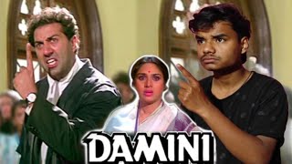 Damini 1993  Tarikh Pe Tarikh  Sunny Deol Famous Dialogue  Amrish Puri  Damini Movie Scene [upl. by Nileuqaj]