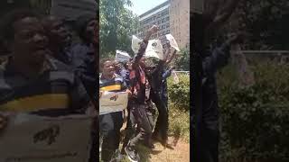 MORARA Live demonstration in MILIMANI LAW COURT AFTER VICTORY [upl. by Fauver]