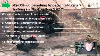 B2DSHVorbereitung Nomen Verb Üb 021 BIO artgerechte Nutztierhaltung [upl. by Malik943]