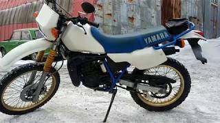 Yamaha DT200 1985 Test Ride [upl. by Ahseret921]