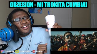 THEY HAD ME TURNING UP Obzesion  Mi Trokita Cumbia Official Music Video  REACTION [upl. by Ydnyc]