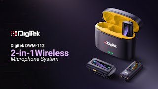 Digitek  DWM112  Ultimate Wireless Mic for Creators [upl. by Anide87]